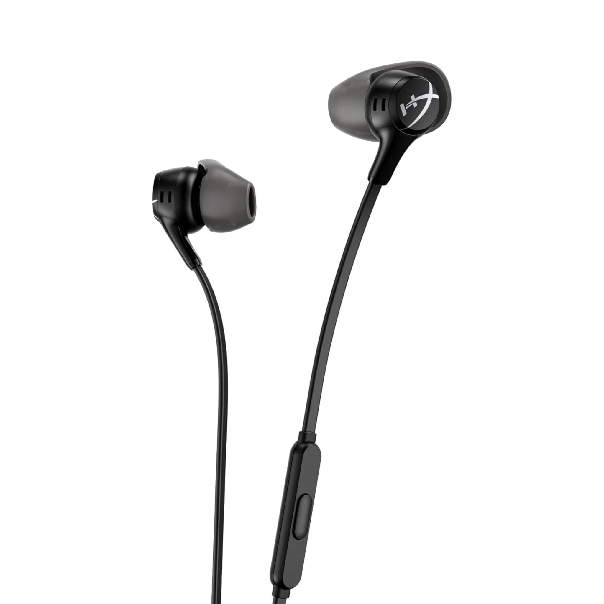 HYPERX Cloud II Wired Gaming Earbuds With Mic - Black